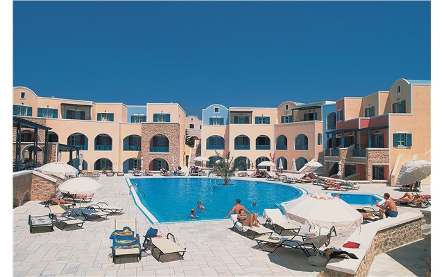 Aegean Plaza Řecko, Santorini, Kamari, Hotel Aegean Plaza