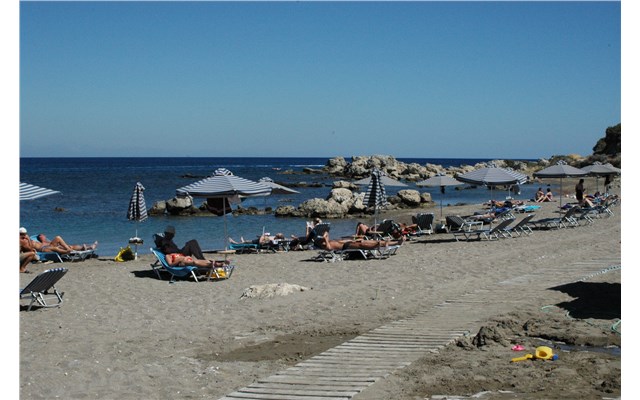 Meropi Řecko, Rhodos, Faliraki pláž 