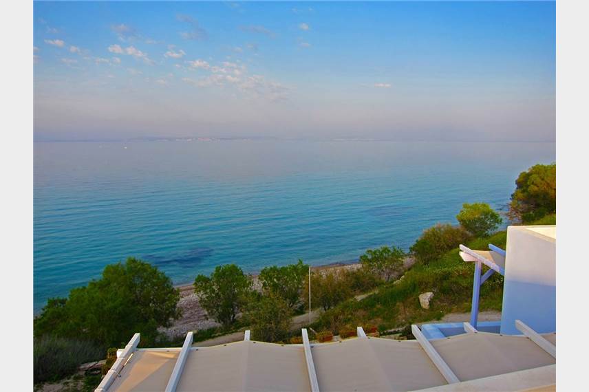 Výhled z Amarandos Amarandos Sea View Apartments