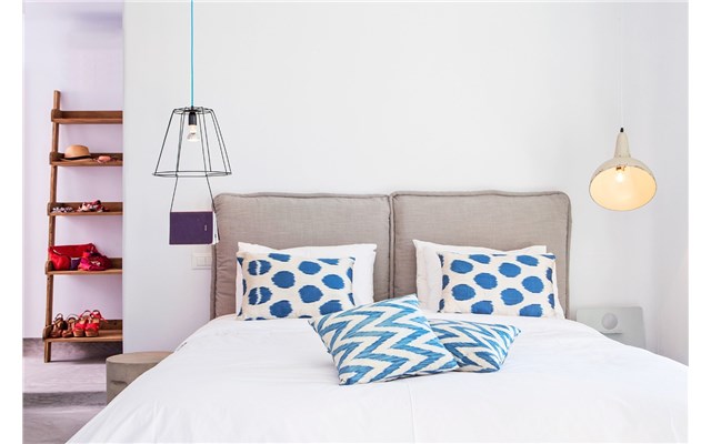 Řecko hotel Boheme, Mykonos , superior suite Boheme