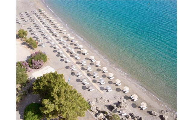 Řecko, Lindos, hotel Lindos Mare, pláž Lindos Mare