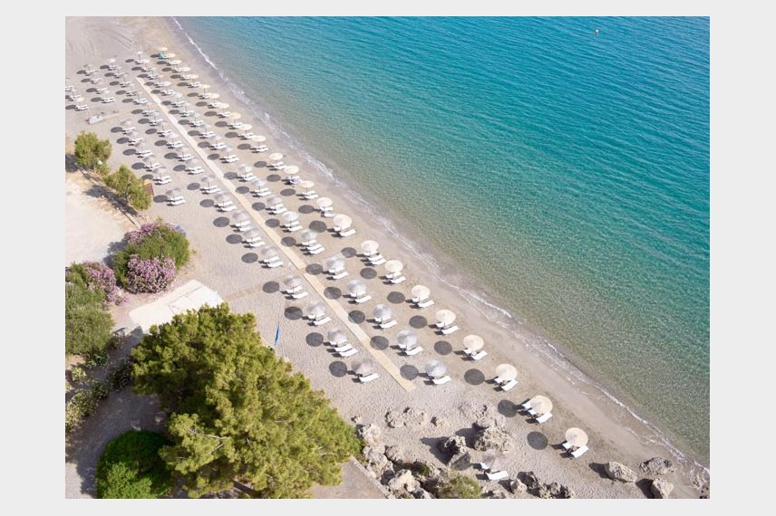 Řecko, Lindos, hotel Lindos Mare, pláž Lindos Mare