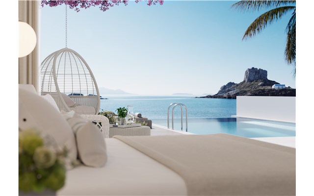 DELUXE ONE BEDROOM BUNGALOW SUITE PRIVATE POOL Ikos Aria