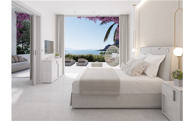 ONE BEDROOM SUITE WITH PRIVATE GARDEN Ikos Aria