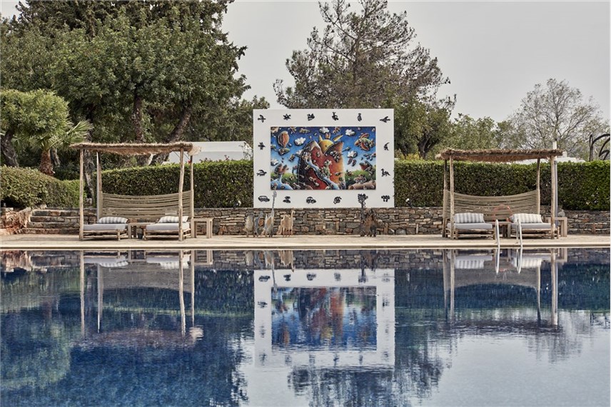 Minos beach hotel - Minos Beach Art