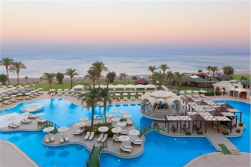 Rodos Palladium hotel Rhodes - venkovní bazény- Rodos Palladium Leisure and Wellness