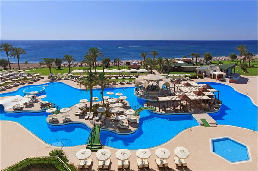 Rodos Palladium hotel Greece - venkovní bazény - Rodos Palladium Leisure and Wellness