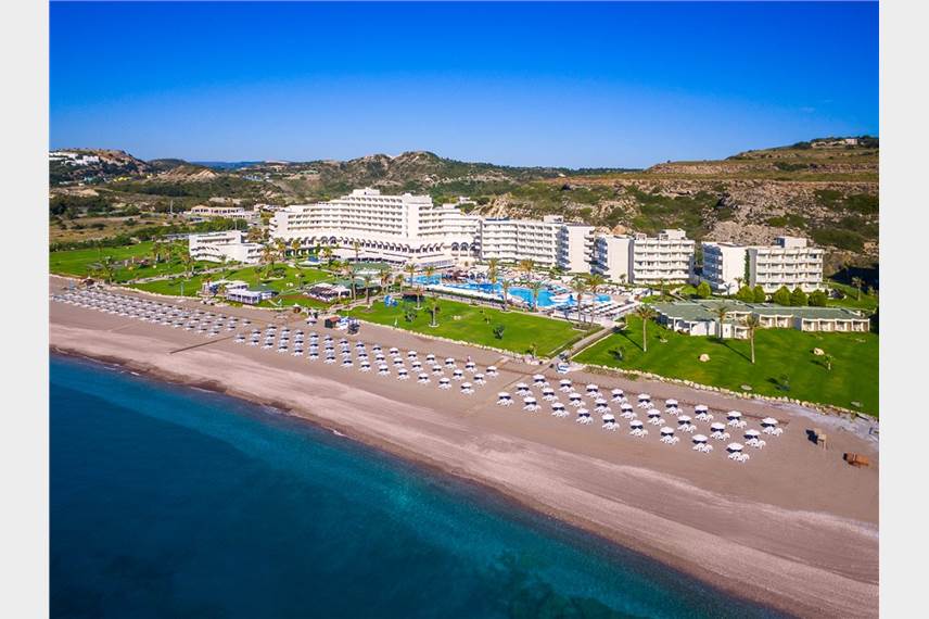 Hotel Rodos Palladium - pláž - Rodos Palladium Leisure and Wellness