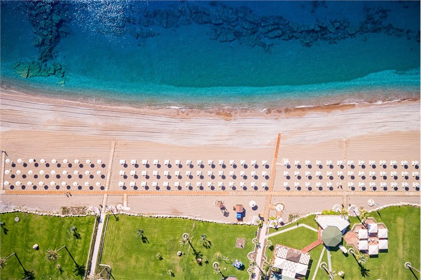 Hotel Rodos Palladium - pláž - Rodos Palladium Leisure and Wellness