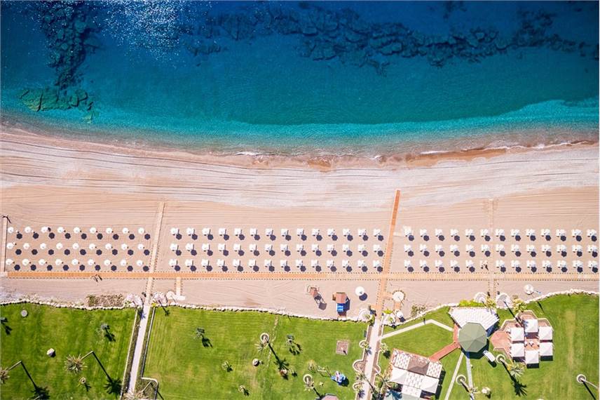 Hotel Rodos Palladium - pláž - Rodos Palladium Leisure and Wellness