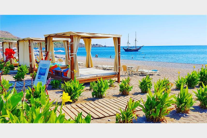Hotel Rodos Palladium - Beach Gazebo - Rodos Palladium Leisure and Wellness