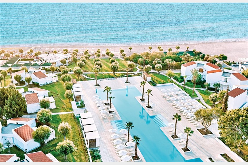 Grecotel lux me dama dama rhodes - pláž a bazén - Grecotel Lux.Me Dama Dama