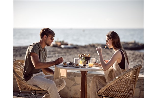 Numo Ierapetra Beach Resort, Curio Collection by Hilton, snídaně Numo Ierapetra Beach Resort, Curio Collection by Hilton