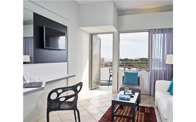 aquamare hotel rhodos, Řecko, suita Aquamare City and Beach hotel