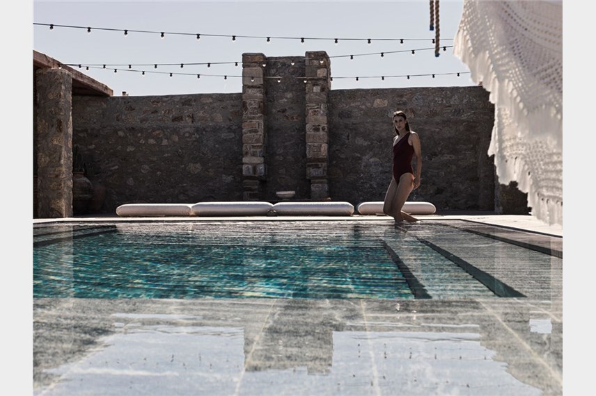 Nomad Mykonos, Kalo Livadi, Greece, pool Nomad Mykonos