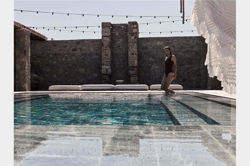 Nomad Mykonos, Kalo Livadi, Greece, pool Nomad Mykonos
