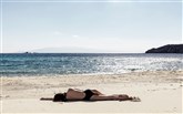 Nomad Mykonos, Kalo Livadi, Greece, pláž Nomad Mykonos