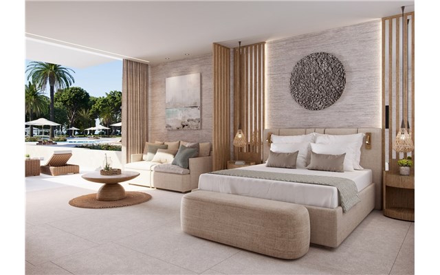 Junior Suite Private Garden Pool View Ikos Odisia