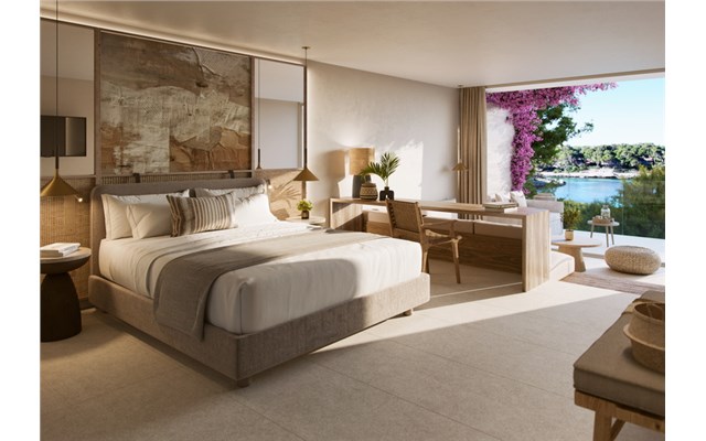 Deluxe Junior Suite Partial Sea View Ikos Porto Petro
