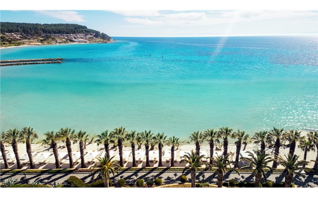 sani beach hotel halkidiki greece Sani Beach