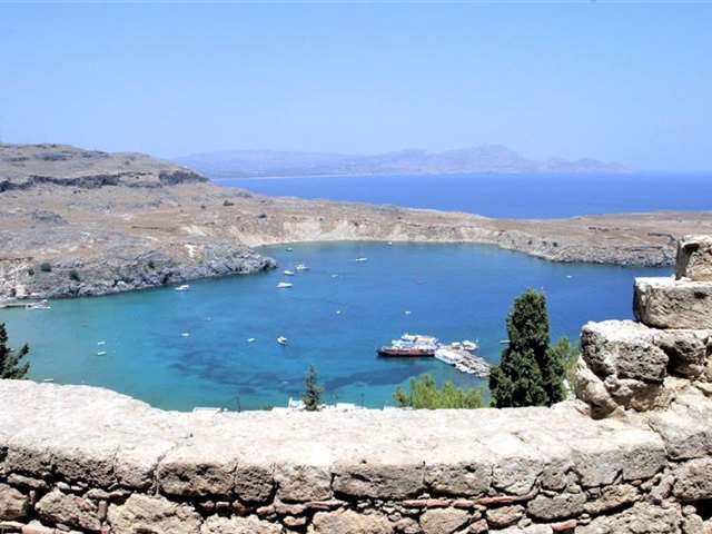 Lindos - nejhezčí městečko na Rhodosu
