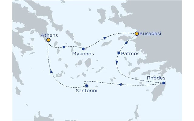  Iconic Aegean - 4 řecké ostrovy a Turecko - 5denní plavba