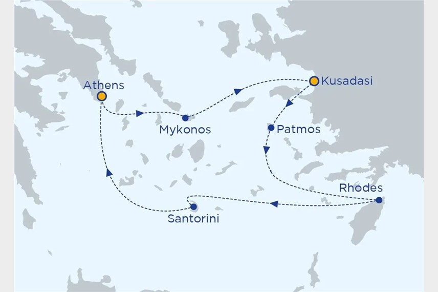  Iconic Aegean - 4 řecké ostrovy a Turecko - 5denní plavba