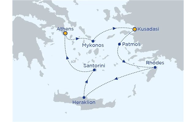 Iconic Aegean - 6 řeckých ostrovů a Turecko - 5denní plavba 