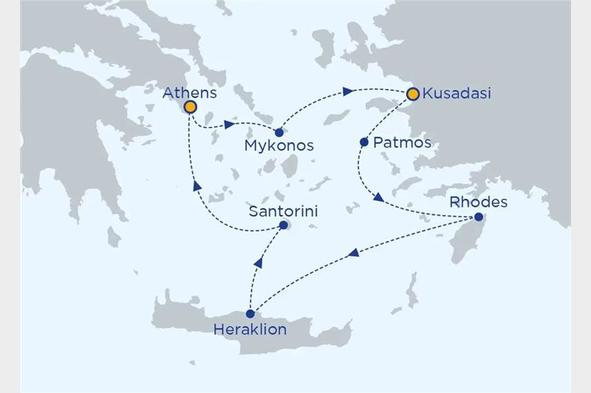  Iconic Aegean - 6 řeckých ostrovů a Turecko - 5denní plavba
