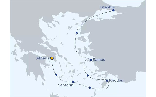 Legendary Aegean - 6 denní plavba 