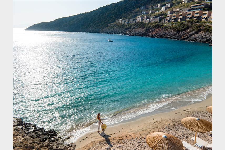 Pláž Daios Cave Luxury Resort and Villas Daios Cove