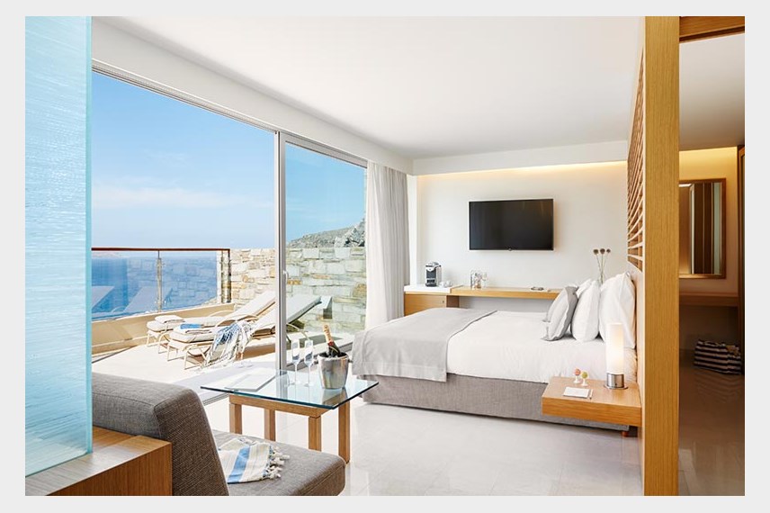 lindos blu hotel rhodos Lindos Blu Luxury Hotel and Suites