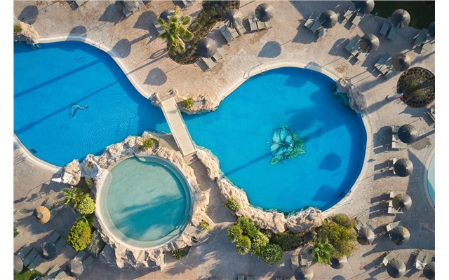 Atlantica aegean blue hotel rhodes greece - Aerial Pool - Atlantica Aegean Blue