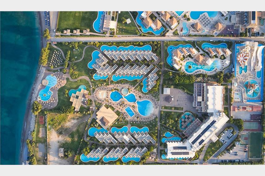 Hotel atlantica aegean blue rhodos - Aerial View 1 - Atlantica Aegean Blue