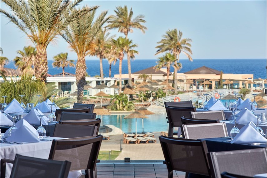 Thalassa_Dining Room and Al Fresco Terrace Atlantica Aegean Blue
