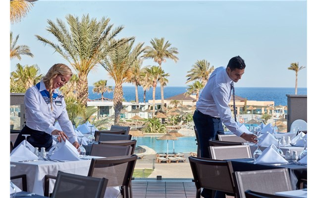 Atlantica aegean blue hotel rhodes - Thalassa Dining Room and Al Fresco Terrace - Atlantica Aegean Blue