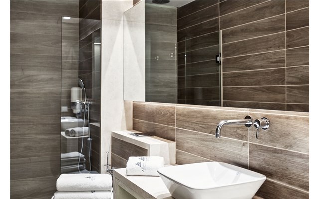Hotel atlantica aegean blue resort rhodes - Junior Suite Inland View Bathroom - Atlantica Aegean Blue