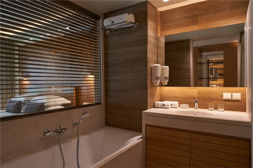 Atlantica aegean blue hotel rhodes greece - Premium Double Room Swim Up Inland View I Bathroom - Atlantica Aegean Blue