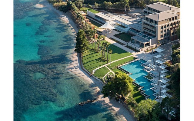 Hotel avali, panoramatický pohled na hotel a pláž - Avali, Mar-Bella Collection