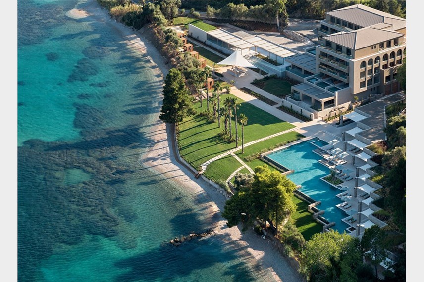 Hotel avali, panoramatický pohled na hotel a pláž - Avali, Mar-Bella Collection