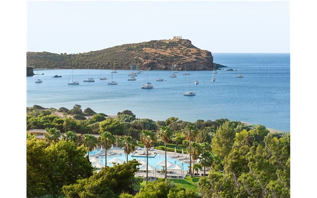 Sunset at cape sounio - Cape Sounio a Grecotel Resort to Live