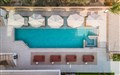 Paralos kyma dunes hotel kos, pohled z výšky na bazén - Paralos Kyma Dunes