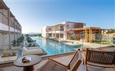 Kos hotel Paralos Kyma Dunes, bar u bazénu - Paralos Kyma Dunes