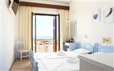 Potokaki beachfront hotel, dvoulůžkový pokoj s výhledem na moře Potokaki Beachfront Hotel