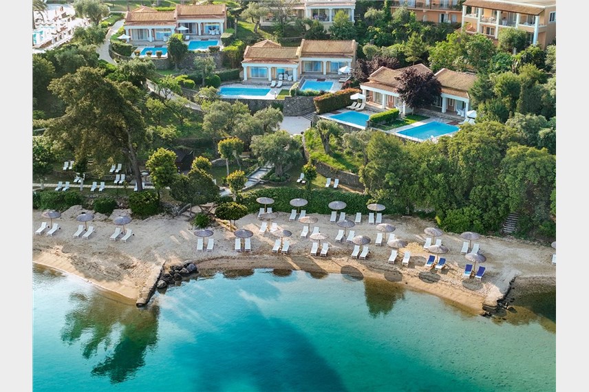 Hotel grecotel eva palace corfu idyllic beach - Grecotel Eva Palace