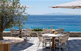 Řecko, Mykonos, Ornos, Hotel Santa Marina Elais Restaurant Santa Marina