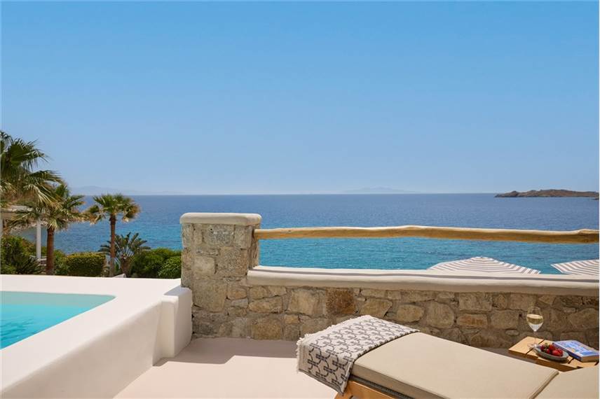 Řecko, Mykonos, Ornos, Hotel Santa Marina Luxury Suite with Private Pool Santa Marina