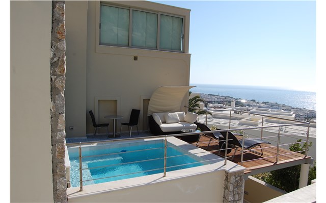 Antinea Suites and SPA Řecko, Santorini, Kamari, Hotel Antinea, junior suita