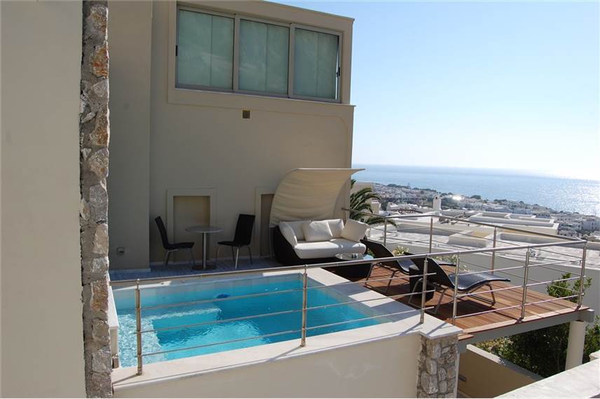 Řecko, Santorini, Kamari, Hotel Antinea, junior suita Antinea Suites and SPA