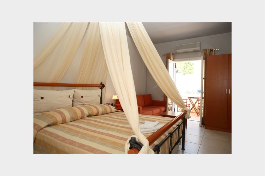 Řecko, Santorini, Kamari, Hotel Argo, pokoj Argo